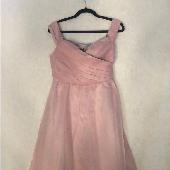 Dresses & Skirts - Floor length blush maxi dress